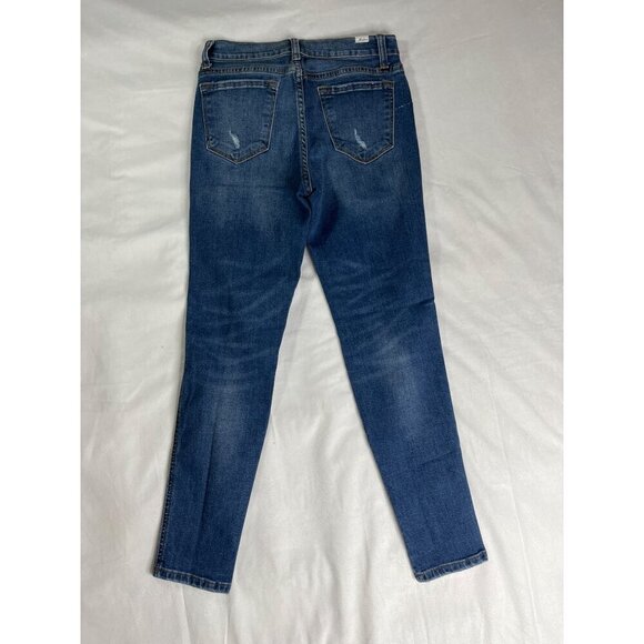 KanCan High Rise Distressed Ripped Skinny Jeans Size 27 - Picture 8 of 9